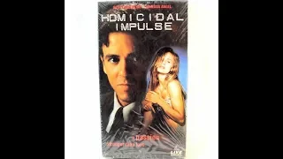 Opening to Homicidal Impulse (1992) - Screener VHS