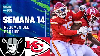 Las Vegas Raiders vs Kansas City Chiefs | Semana 13 2021 NFL Game Highlights