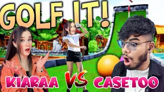 1 VS 1 CHALLENGE AGAINST  @casetooop  😱 | GOLF IT! | THE CASETOO | TRENDING VIDEO