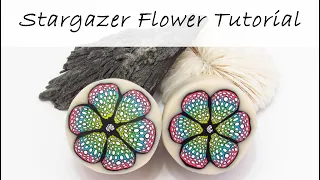 Polymer Clay Cane: Stargazer Flower Cane Tutorial