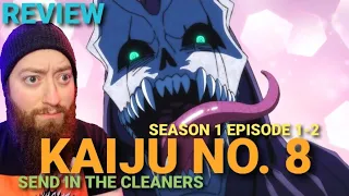 Review: Kaiju No 8 Season 1 Episodes 1-2 - Just Another Monster Anime?