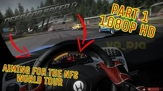 AIMING FOR THE NFS WORLD TOUR / NEED FOR SPEED SHIFT CAREER MODE PART 1