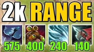 2k Attack Range Build [Take Aim + Chilling Touch + Arctic Burn] Dota 2 Ability Draft