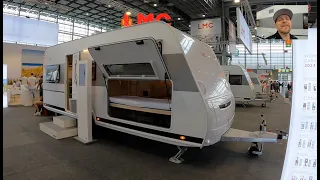 LMC Style Lift 500 K Caravan Camping travel trailer all new model 2023 walkaround and interior K503