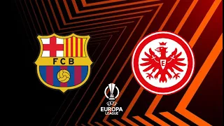 Barcelona — Eintracht. Europa League. 1/4 finals. Highlights 14.04.2022. Football