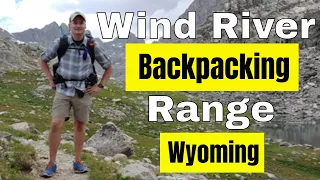 Backpacking Wyoming - Wind River Range 4K