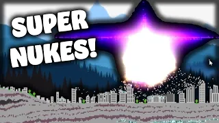 HYPERNUCLEAR BOMBS in The Powder Toy!
