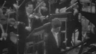 Van CLIBURN plays RACHMANINOV 3d Concerto VIDEO Moscow 1958   (4-5)