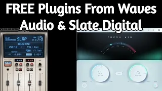 How To Install NEW FREE Plugin From WAVES AUDIO (Cla Ecosphere) & New Free SLATE DIGITAL Fresh Air