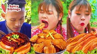 So Spicy! Eat Delicious Spicy Food compilation || TikTok Funny MUKBANG || SpicySiblings