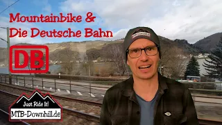 Bahn-Reise mit dem MTB / Mountainbike / Fahrrad und der deutschen Bahn - DB/Bahn (ICE, IC, RE) edimo