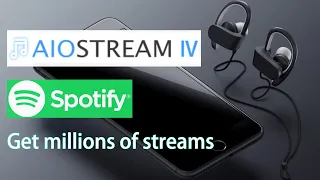 AIOStream(Spotify) NEW Tutorial - Play Playlist | Spotify Stream Bot | Get millions of streams