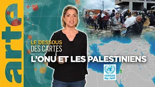 L'ONU et les Palestiniens : l’aide en question | Le dessous des cartes - L'essentiel | ARTE