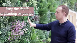 Quality Artificial Plants - [Step by Step] How to Add Pink Flowers to Your Artificial Green Wall