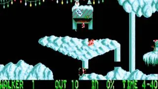 Xmas Lemmings 1991 - Full Walkthrough