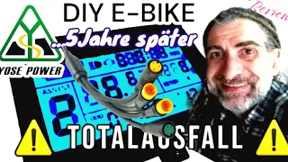 DIY E Bike YOSEPOWER pt.II - Five years later (wird es wieder laufen?)