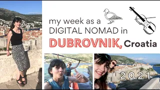 VLOG: My Week as a Digital Nomad in DUBROVNIK, CROATIA