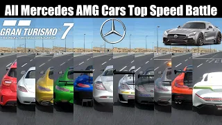 Gran Turismo 7 - Mercedes- AMG | All Cars Top Speed Battle | PS5 4K60FPS