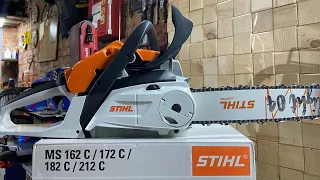 Новинка! STIHL MS 172 C-BE. Первый запуск и пиление!