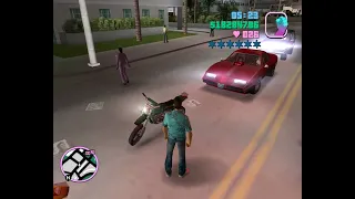 GTA Vice City 2002   Свободная игра №6 Трюки на мото Без читов и модов