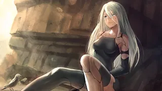 Nier Automata. #11  Третья ветка. Играем за A2. А что дальше? #прохождение