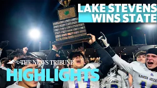 Highlights: Lake Stevens Tops Kennedy Catholic To Win 4A State Title