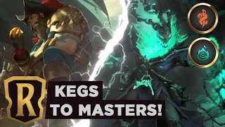 GANGPLANK & THRESH Kegs to Masters Rank! | Legends of Runeterra