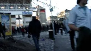 Walking to the Råsunda Stadium, Solna