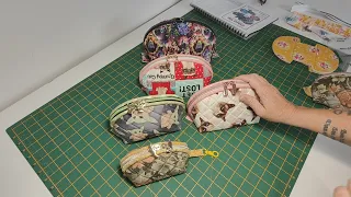 Add Binding to By annie's clam up bag how too + give away