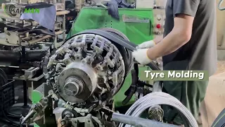 Motorcycle Tire Production Process