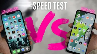 Speed Test - 2023 Moto e13 vs iPhone 12 Pro Max