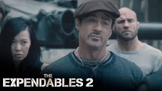 The Tables Turn On The Expendables With A Tank | The Expendables 2