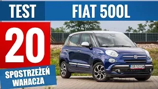 Fiat 500L 1.6 MultiJet 120 KM Mirror (2018) - TEST PL