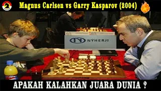 WOW 😱 GARRY KASPAROV BERHASIL PUSING DIBUAT MAGNUS CARLSEN KETIKA MASIH USIA 13 TAHUN !!!