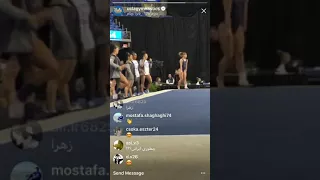 Katelyn Ohashi Floor Warmup at 2018 NCAA Championships