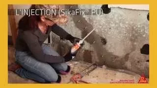 SikaFix Kit - Trousse de réparation par injection pour les fondations