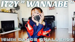 【DANCE】ITZY "WANNABE" 15 min Dance Challenge - 15分でKpopダンスのコピーはできるのか？✨