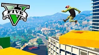 EL MEJOR PARKOUR DE LA HISTORIA !! GTA V ONLINE Makigames