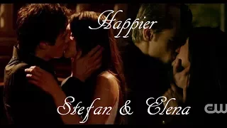 Stefan + Elena (feat. Damon)~Happier