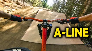 A-LINE IS MINT! Full Run Opening Weekend 2019 - Whistler Bike Park | Jordan Boostmaster