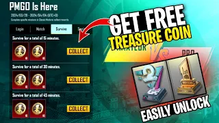 How To Get Free Treasure Coins In PUBG And  BGMI | Easy Trick To Unlock Collection Certificate