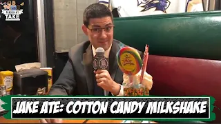 Jake Marsh Takes On The Giant Cotton Candy Milkshake