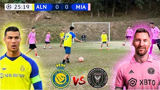 AL NASSR x INTER MIAMI THE NEW RIVALRY OF CR7 x MESSI! ‹ Rikinho ›