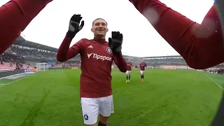 Is it FIFA? No it's bodycam footage in a match!