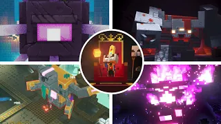 Minecraft Dungeons All Bosses + (All DLC)  Echoing Void