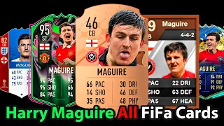 Harry Maguire | All FiFa Cards ( FIFA12 - FC24 )