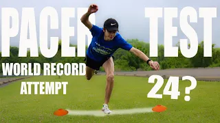 The PACER TEST (BEEP TEST) | World Record Attempt