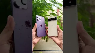 iPhone 14 Pro vs Google Pixel 6 Pro 😳 #shorts