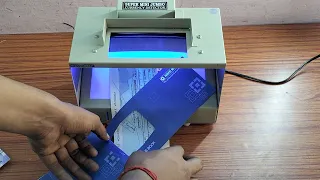 UV light Fake Note Detector Review #_09696701171 Fake Note Detector Machine Dealers In Delhi
