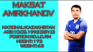 MAKSAT AMIRKHANOV  &  FC TARAZ